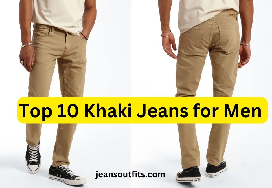 Khaki Jeans for Men