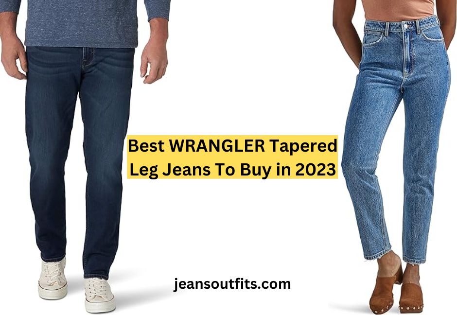 WRANGLER Tapered Leg Jeans